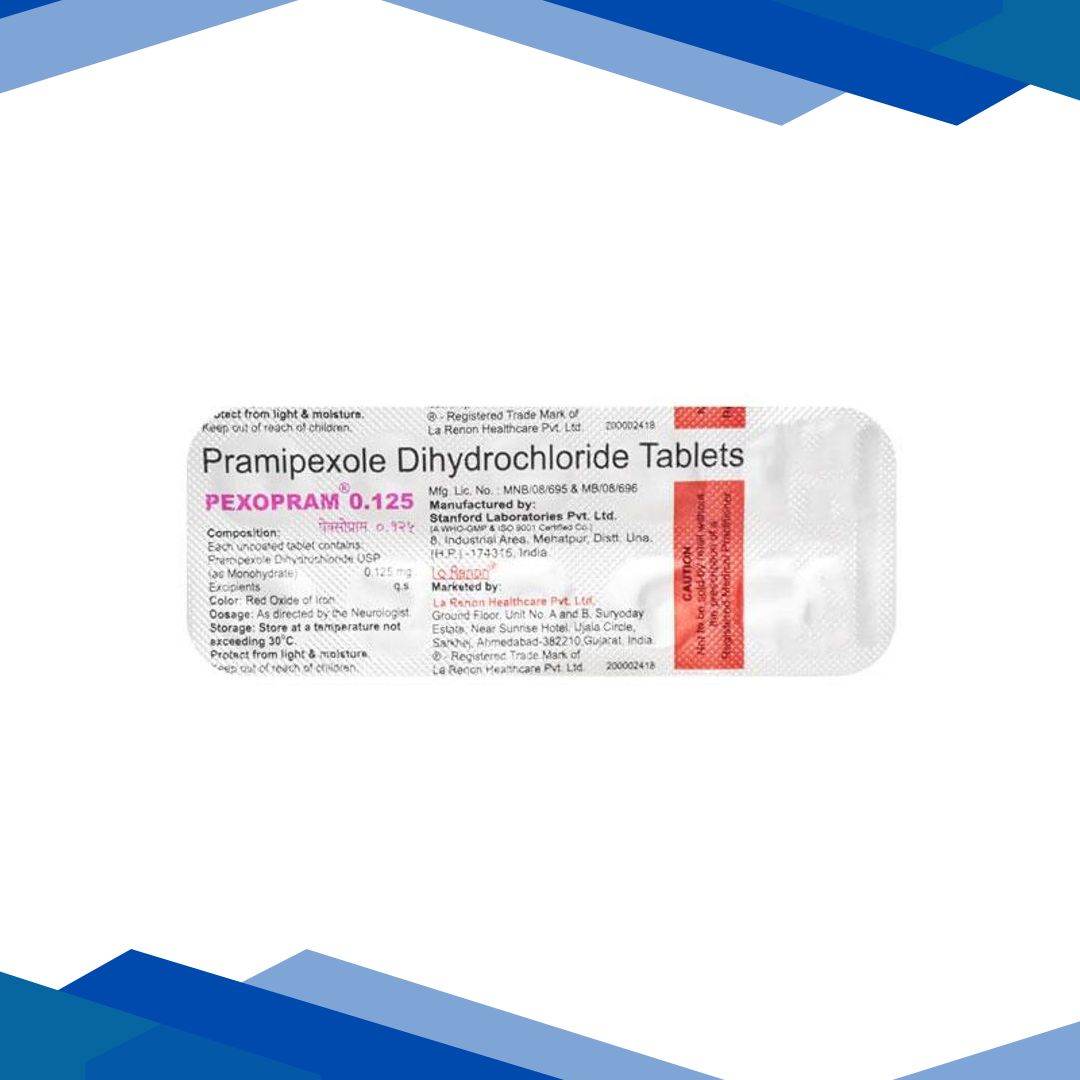 Pexopram 0.125mg Tablet 10’S