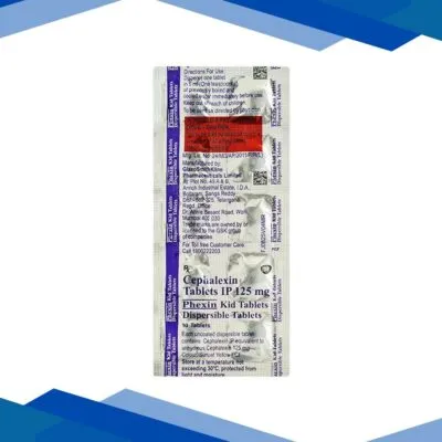 Phexin Kid 125mg Tablet 10’S