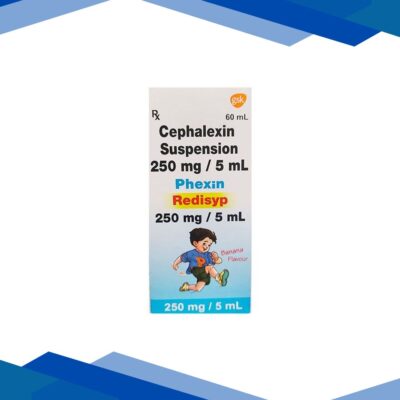 Phexin Redisyp Banana Flavour 250mg Suspension 60ml