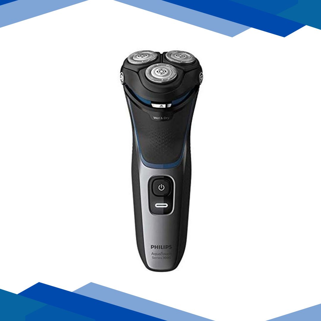 Philips Cordless Electric Shaver , 5D Pivot & Flex Heads, 27 Comfort Cut Blades (S3122/55) 1’s