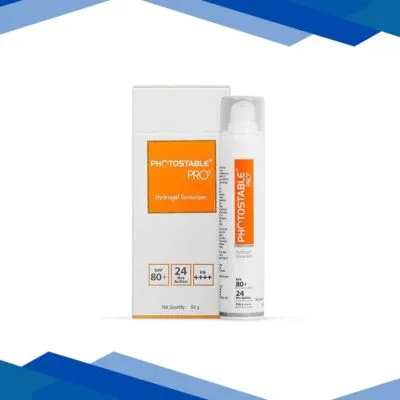 PHOTOSTABLE PRO+ SPF 80+ PA++++ HYDRAGEL Sunscreen 50gm