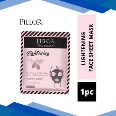 PIELOR VITAL INFUSION BLACK CHARCOAL LIGHTENING MASK 25 ml
