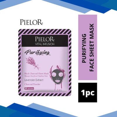 PIELOR VITAL INFUSION BLACK CHARCOAL PURIFYING MASK 25 ml