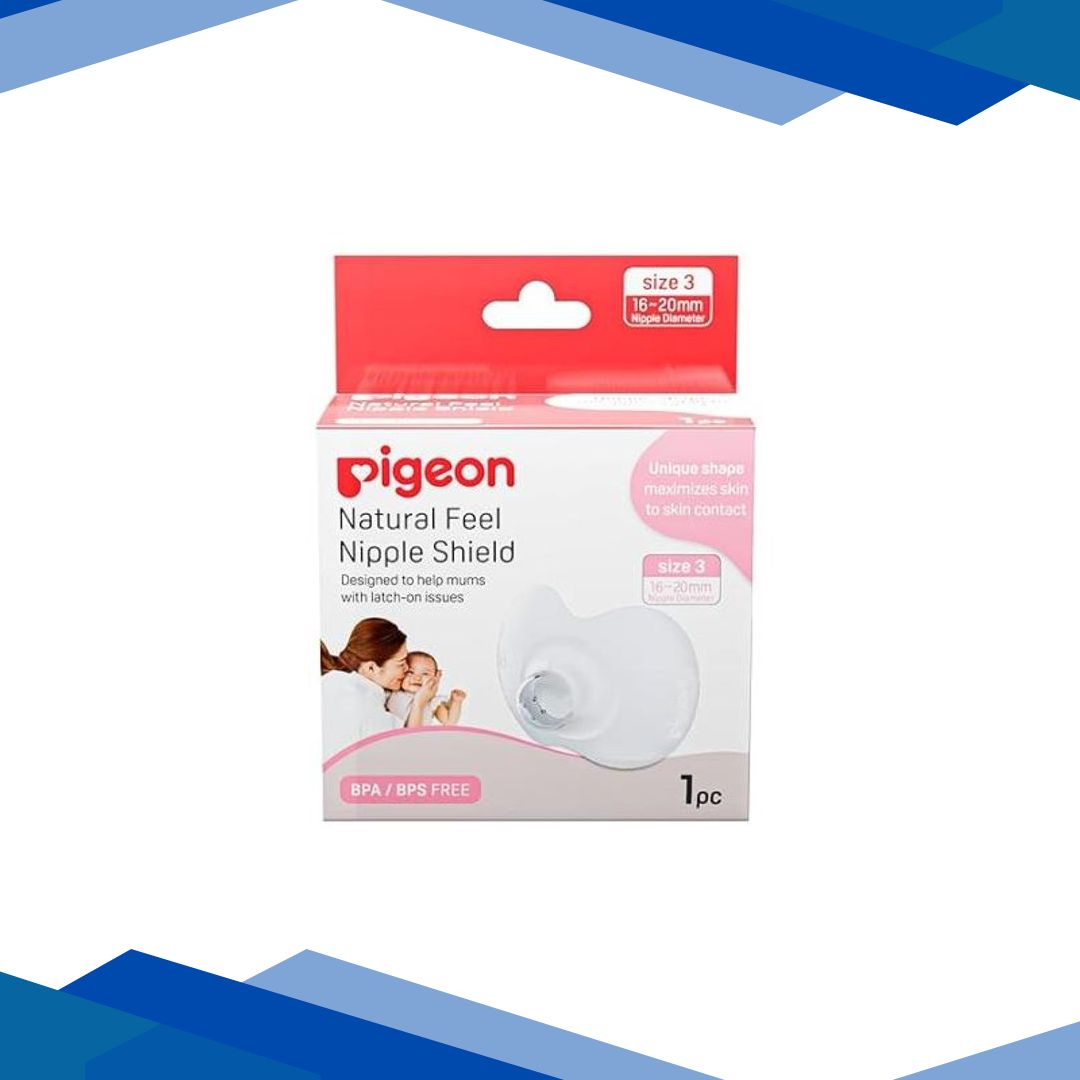 Pigeon Natural Feel Nipple Shield (16 – 20 mm Size 3) 1’s