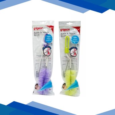 Pigeon Nylon Brush for Bottle & Nipple- Y
