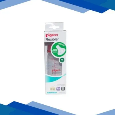 Pigeon Peristaltic Nursing Bottle Kpp Nipple (M) – Red 200 ml
