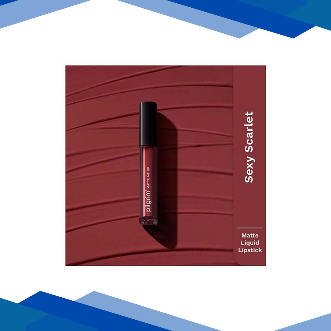 Pilgrim Liquid Lipstick Sexy Scarlet 3 ml