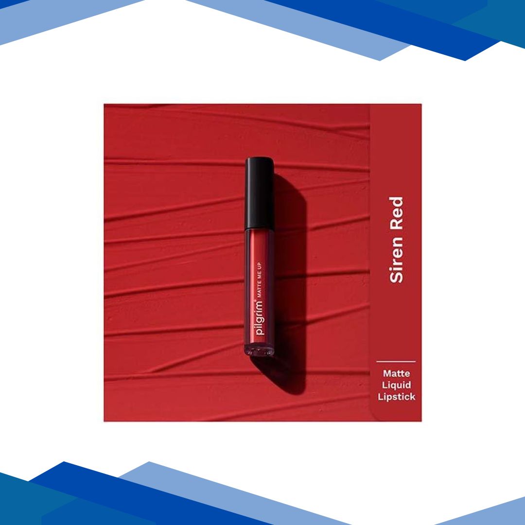 Pilgrim Liquid Lipstick Siren Red 3 ml