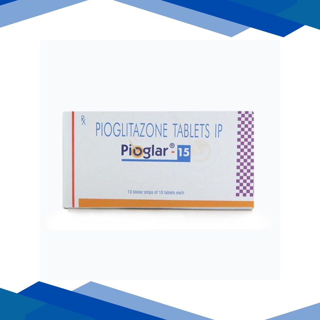 Pioglar 15mg Tablet 10’S