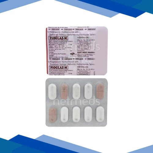 Pioglaz M Tablet 10’S