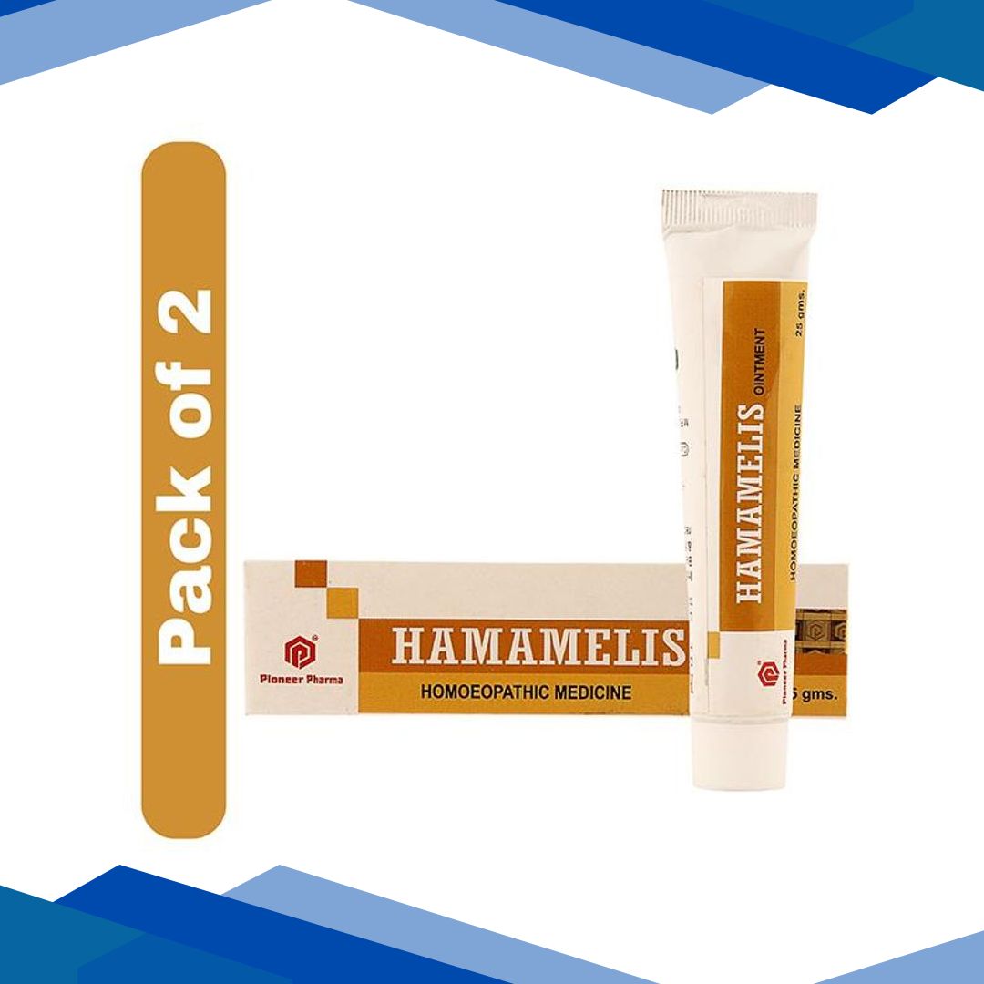 Pioneer Hamamelis Ointment (Pack of 2 x 25gm) 1’s
