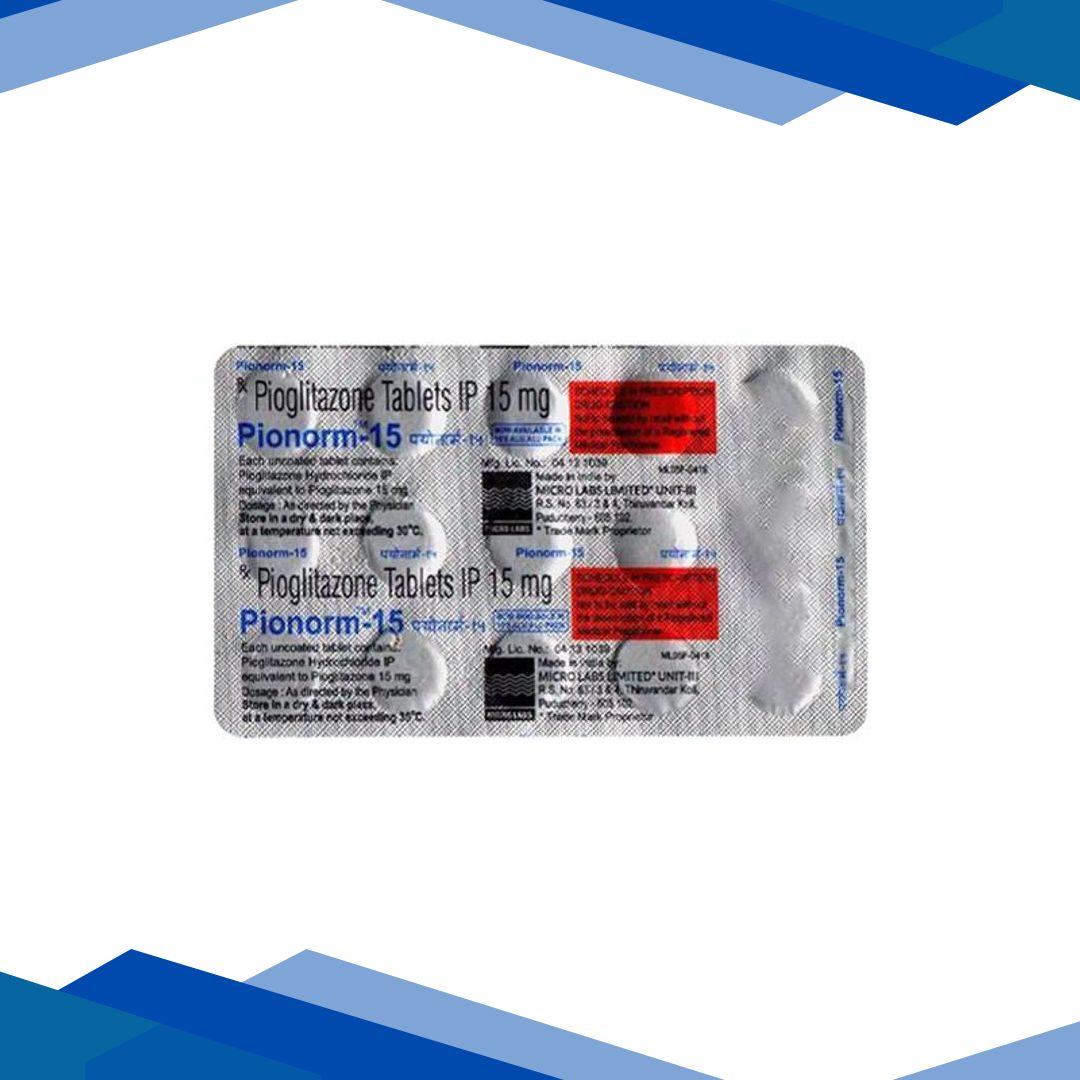 PIONORM 15 Tablet 15’s
