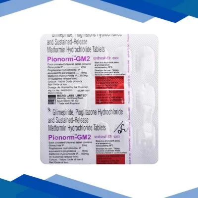 PIONORM GM 2 Tablet 15’s