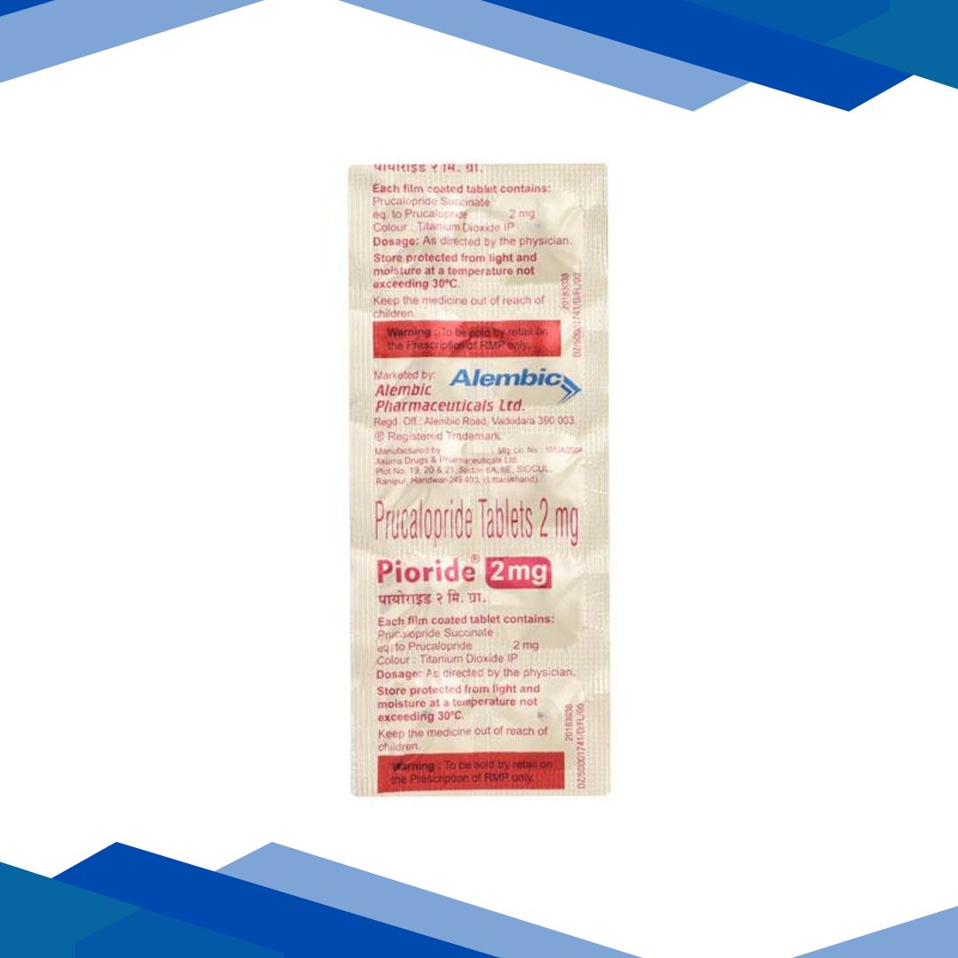 PIORIDE 2mg Tablet 10’s