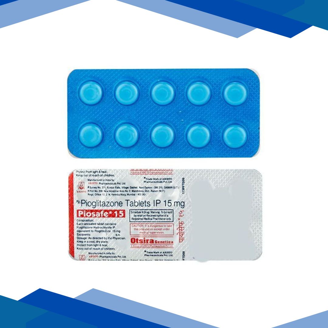 Piosafe 15mg Tablet 10’S