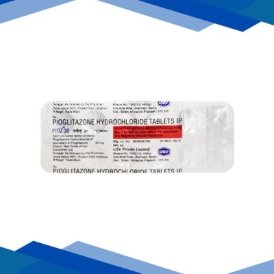 Pioz 30mg Tablet 10’S