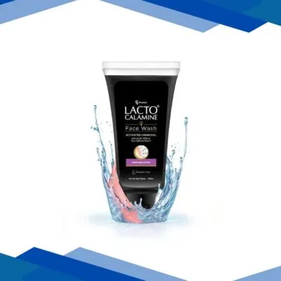 Piramal Lacto Calamine Face Wash – Activated Charcoal 100 ml