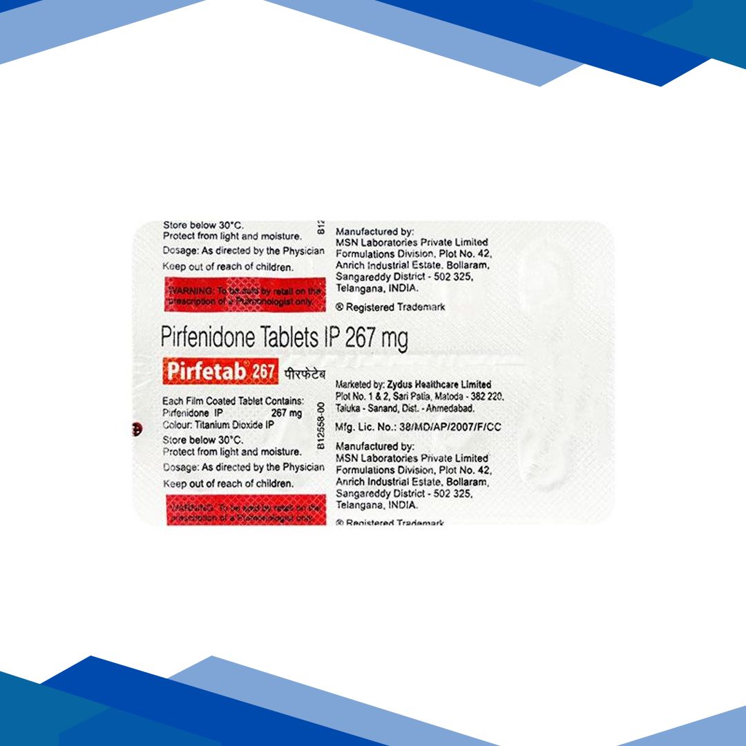 PIRFETAB 267mg Tablet 10’s