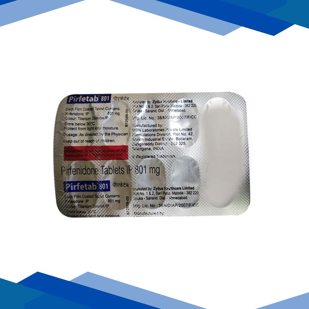 PIRFETAB 801mg Tablet 10’s