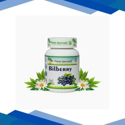Planet Ayurveda Bilberry Capsules 60’s