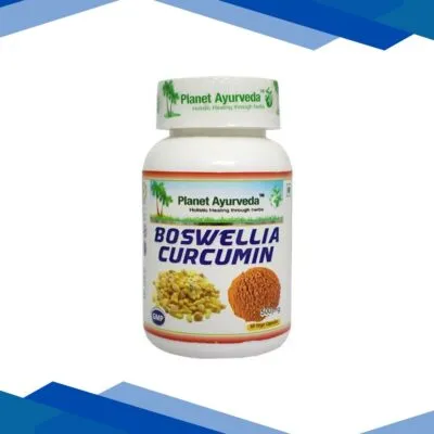Planet Ayurveda Boswellia Curcumin Capsules 60’s