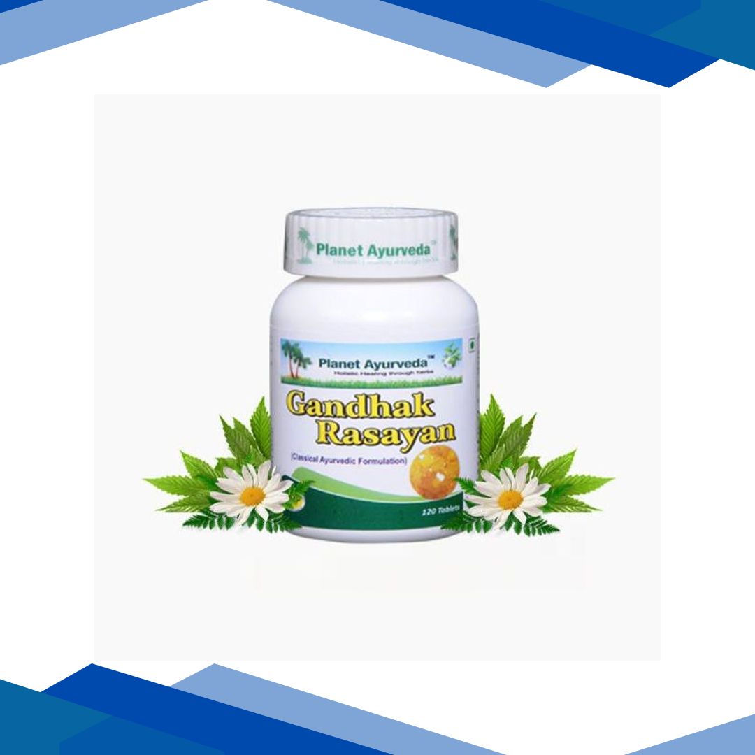 Planet Ayurveda Gandhak Rasayan Tablets 120’s