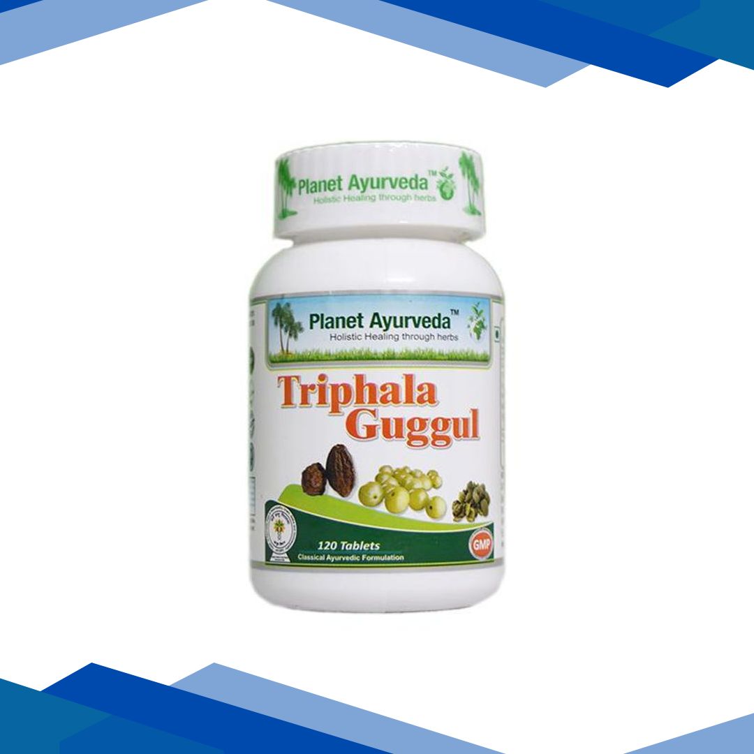 Planet Ayurveda Triphala Guggul Tablet 120’s