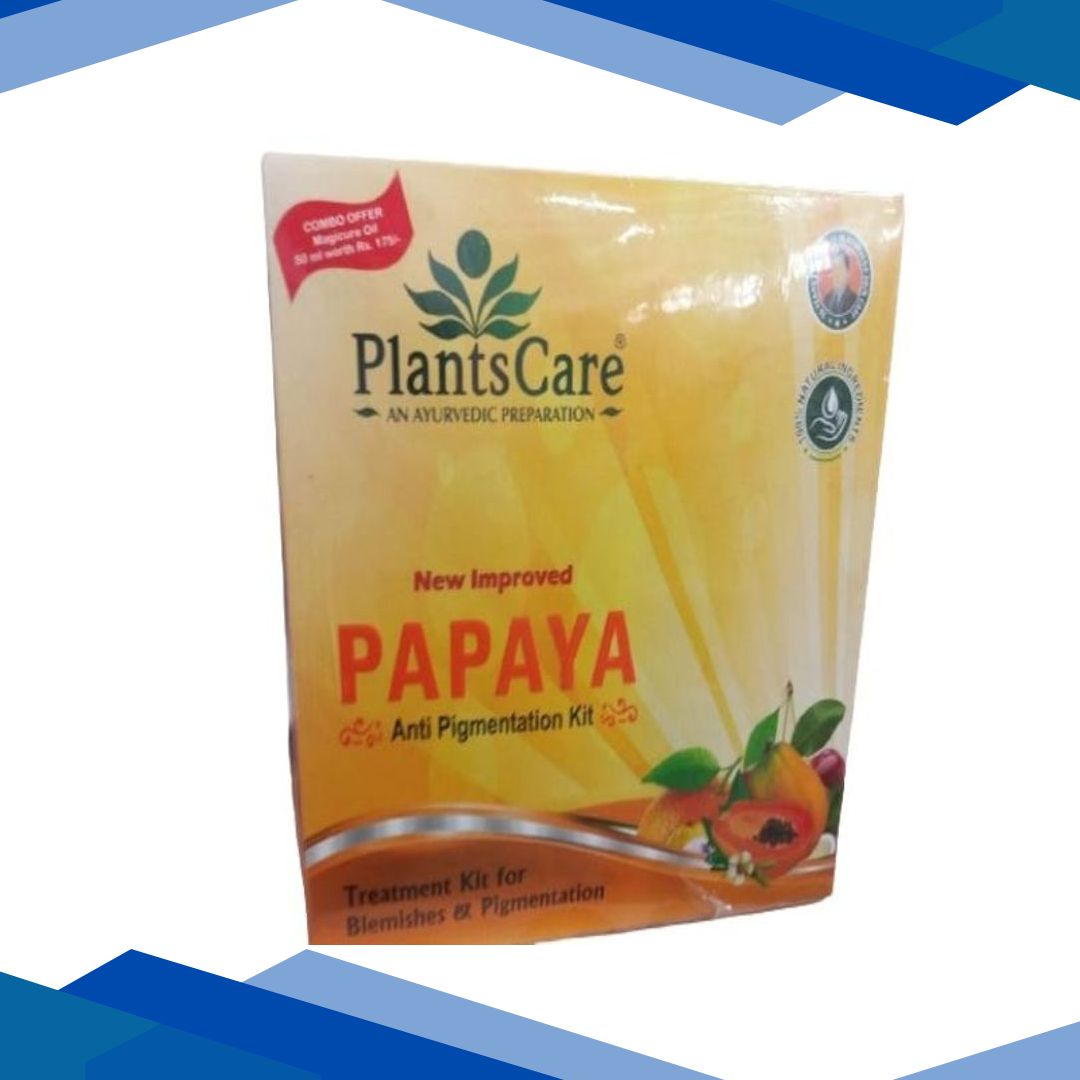 Plantscare Papaya Anti Pigmentation Kit 410 g (Free MagiCure Oil 50 ml)