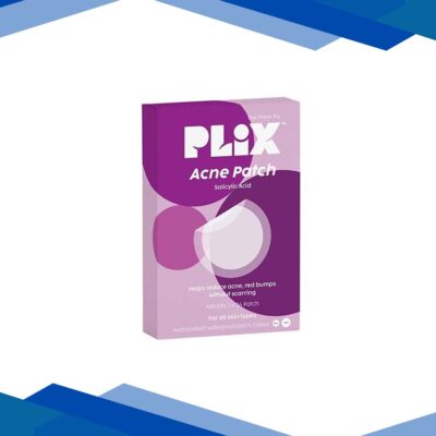 PLIX Acne Patch Transparent, Waterproof with 0.5% Salicylic Acid, Ultra-thin with 100% Hydrocolloid for Pimple Skin 2 Sizes, 36 patches 1’s