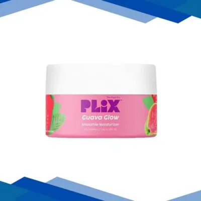 PLIX Guava Glow Smoothie Moisturizer for Brighter Skin with Vitamin C & ALA – Face Cream for Even-tone Skin, Promotes Hydration for Men & Women 50 gm