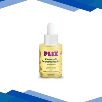 Plix The Plant Fix 2% Alpha Arbutin Pineapple Face Serum For Unisex With 10% 30 ml