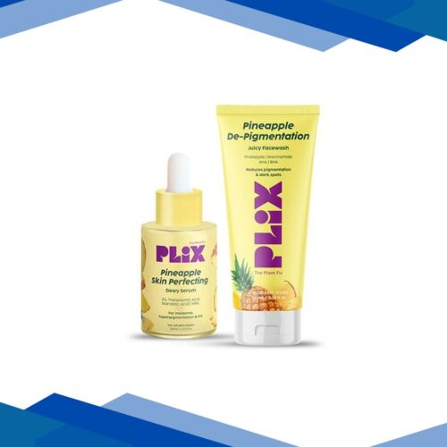 Plix The Plant Fix 3% Tranexamic Face Serum (30Ml) And Pineapple Foaming Face Wash (100Ml) 2’s