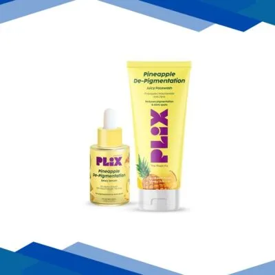 Plix The Plant Fix 5% Pineapple Foaming Face Wash And Serum For Pigmentation & Dark Spots 100 ml