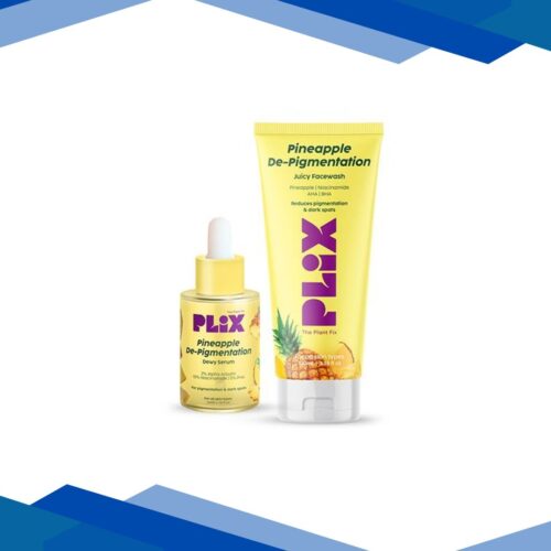 Plix The Plant Fix 5% Pineapple Foaming Face Wash And Serum For Pigmentation & Dark Spots 100 ml