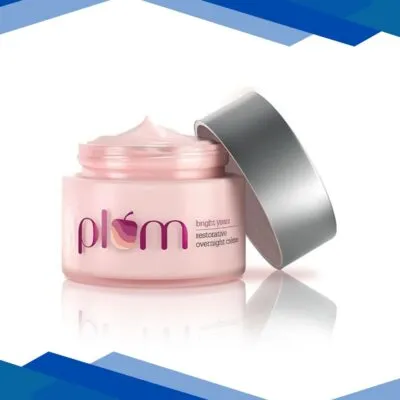 Plum Bright Years Restorative Overnight Anti-Aging Face Moisturizer Cream – Firms Skin, Reduces Fine Lines & Wrinkles 50 ml