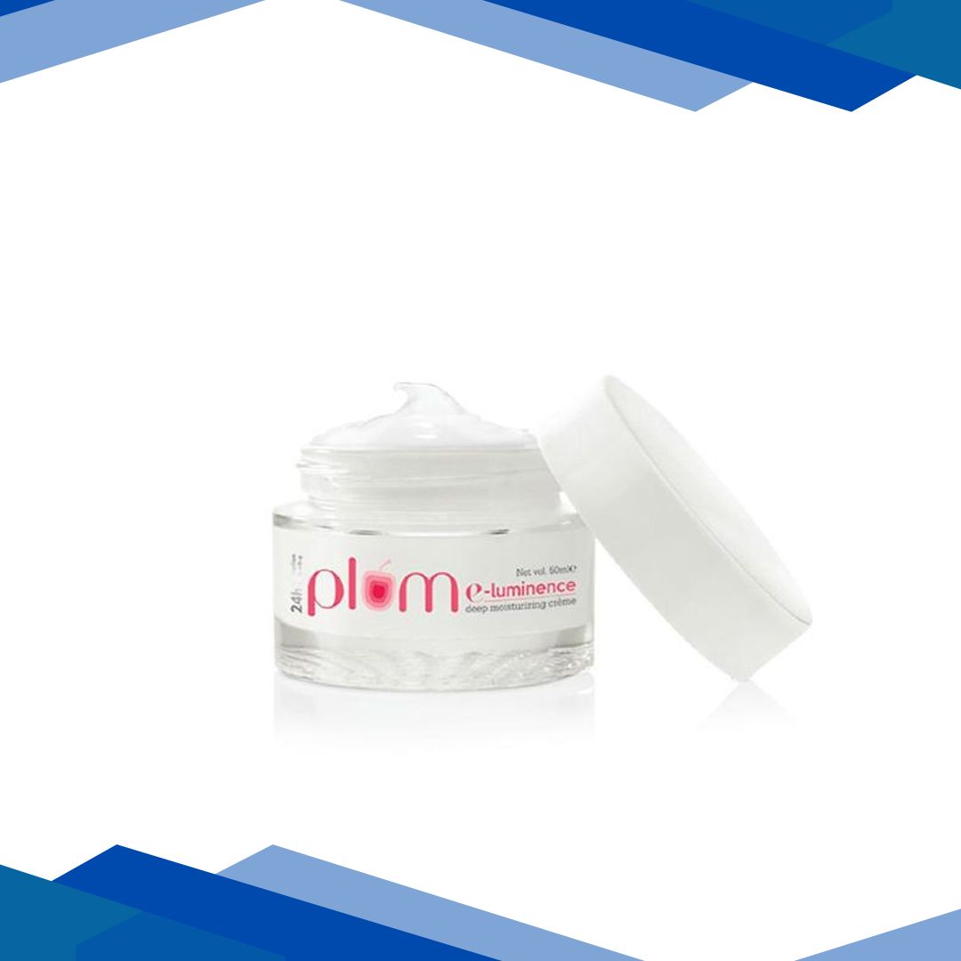 Plum E-Luminence Deep Moisturizing Face Cream with Vitamin E -Intensely Nourishes Dry & Flaky Skin 50 ml