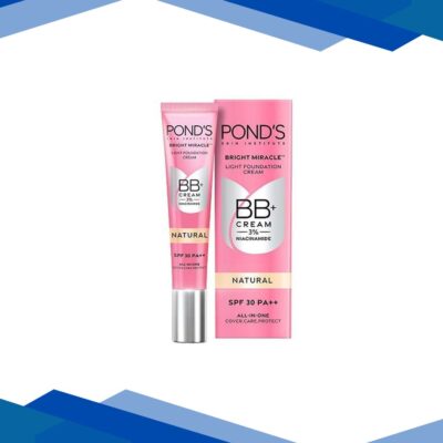 Pond’s BB + Cream, Instant Spot Coverage + Light Make – Up Glow, Ivory 9gm
