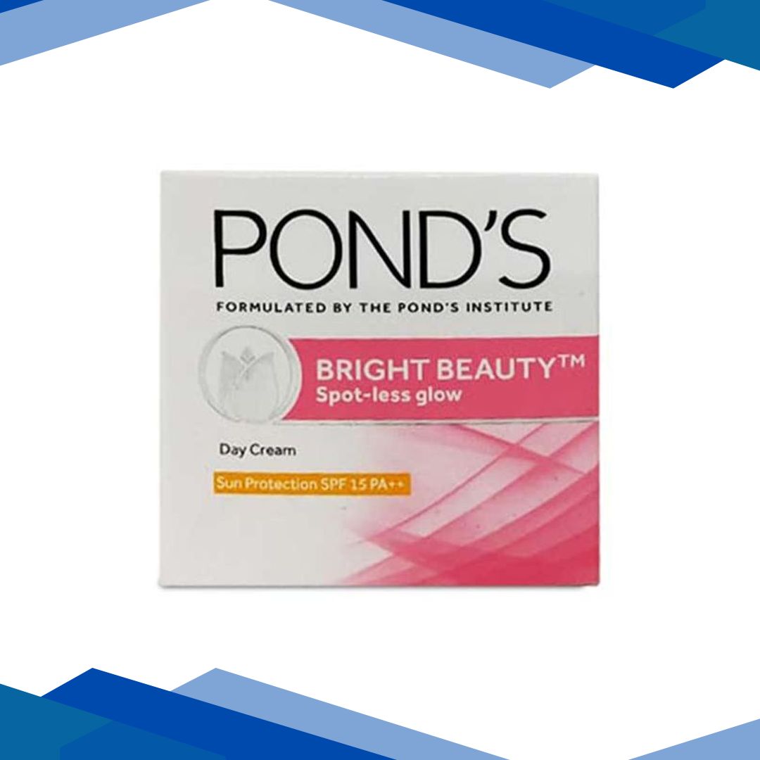 Ponds Bright Beauty SPF 15 PA++ Spot-Less Glow Day Cream 50 gm