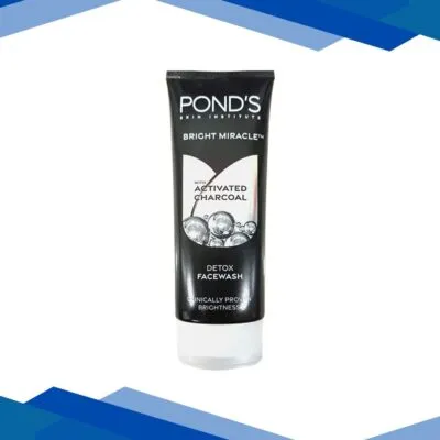 Pond’s Bright Miracle Detox Face Wash with Activated Charcoal 100 g