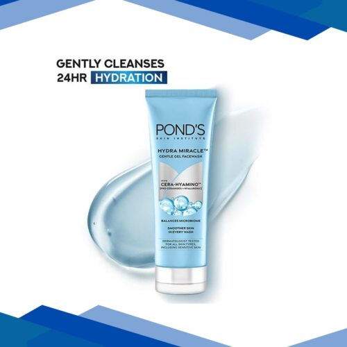 Ponds Hydra Gentle Gel Face Wash Cera-Hyamino 100 gm