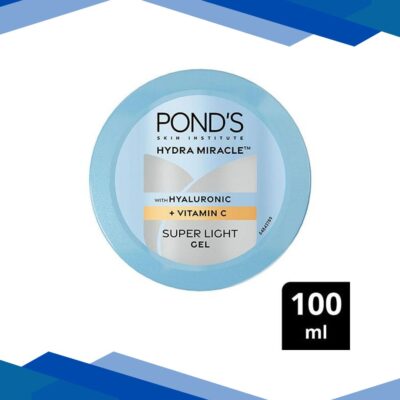 Pond’s Hydra Miracle Super Light Gel with Hyaluronic Acid & Vitamin C 100 gm