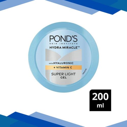 Pond’s Hydra Miracle Super Light Gel with Hyaluronic Acid & Vitamin C 200 ml