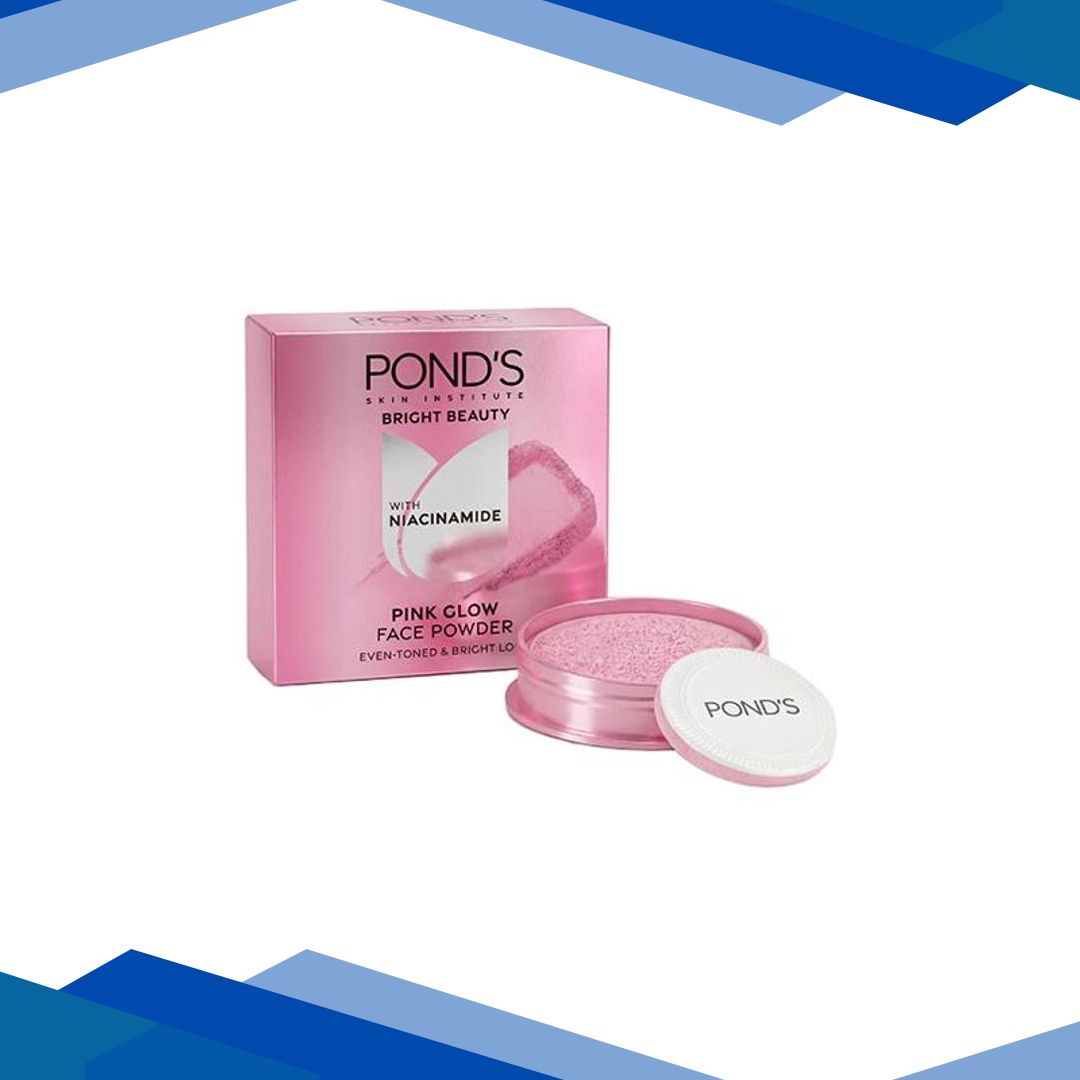 Ponds Natural Glow Face Powder, Pink Glow – 30 gm