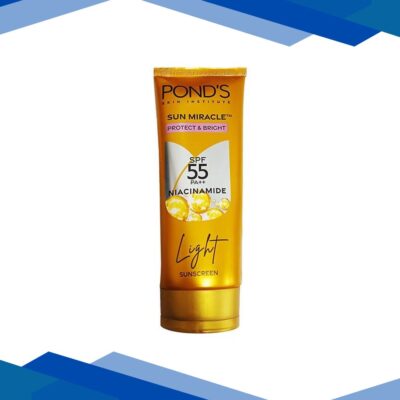 Pond’s Sun Miracle SPF 35 PA+++ Light Sunscreen – Protect and Bright with Niacinamide 50 g