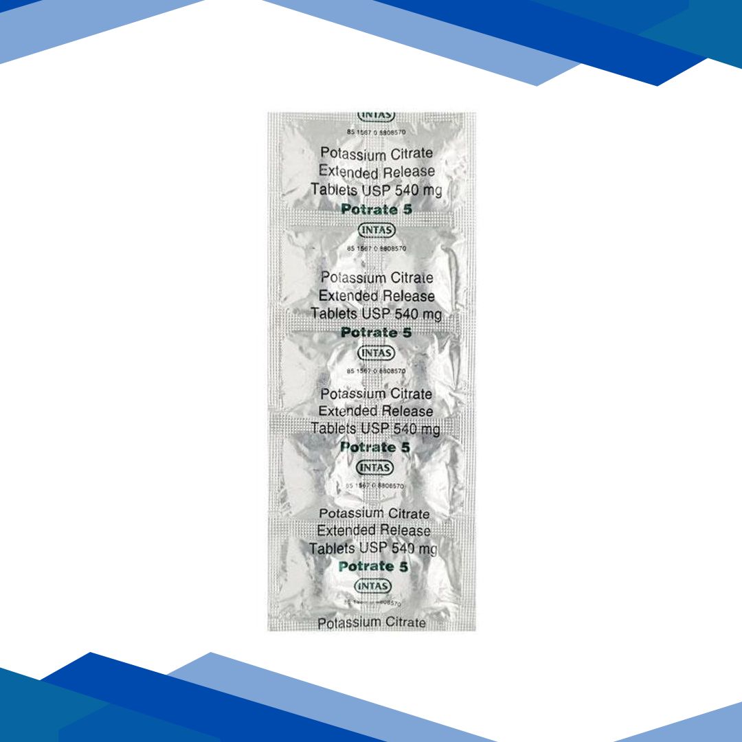 Potrate 5mg Tablet 10’S