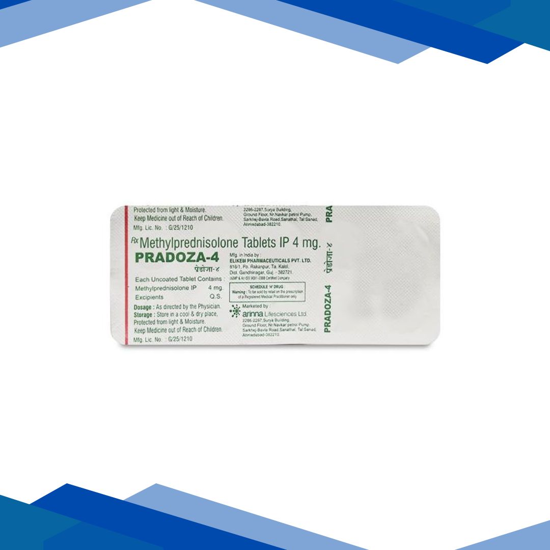 Pradoza 4mg Tablet 10’S
