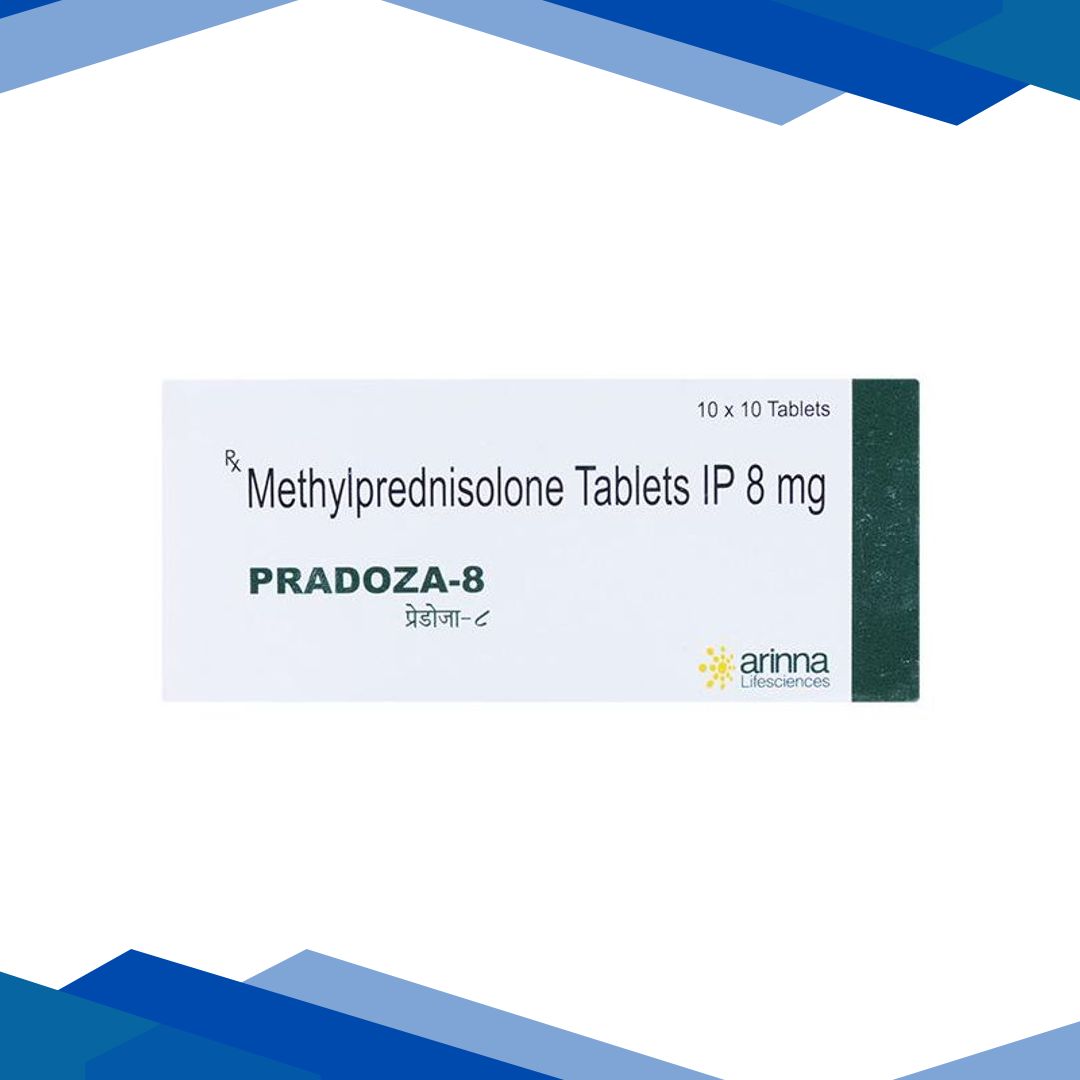 Pradoza 8mg Tablet 10’S
