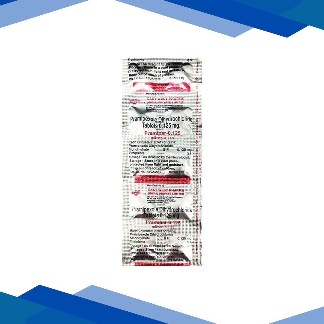 Pramipar 0.125mg Tablet 10’S