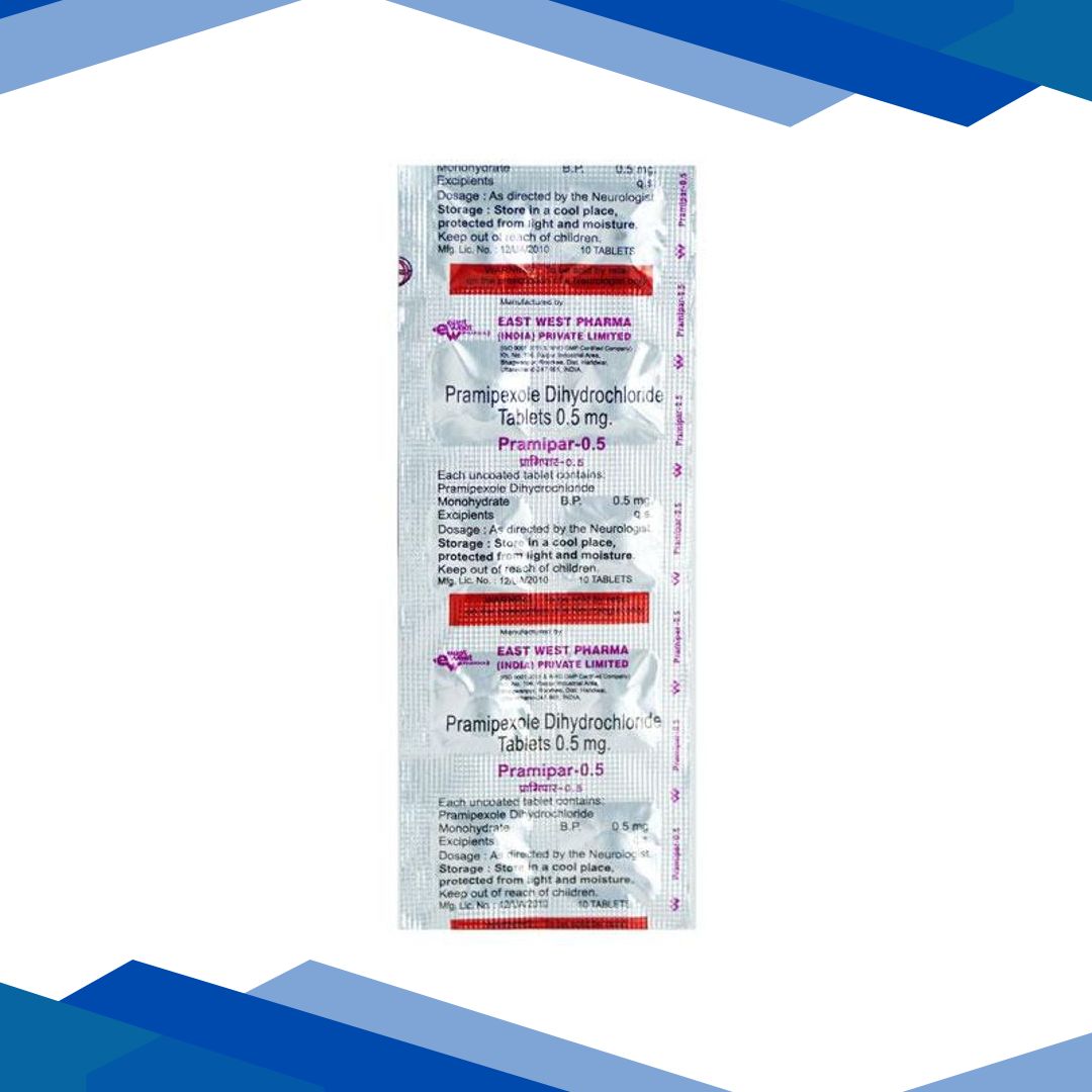 Pramipar 0.5mg Tablet 10’S