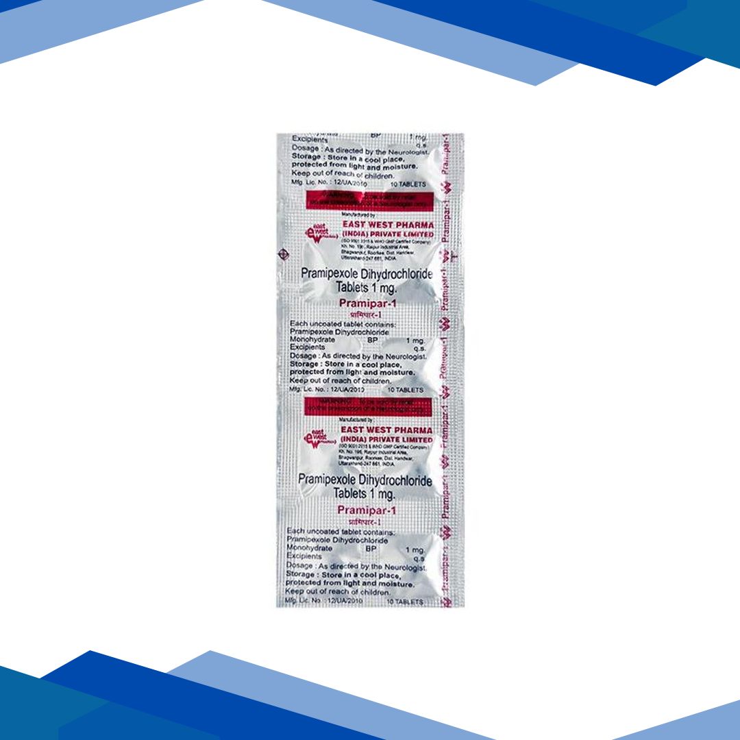 Pramipar 1mg Tablet 10’S